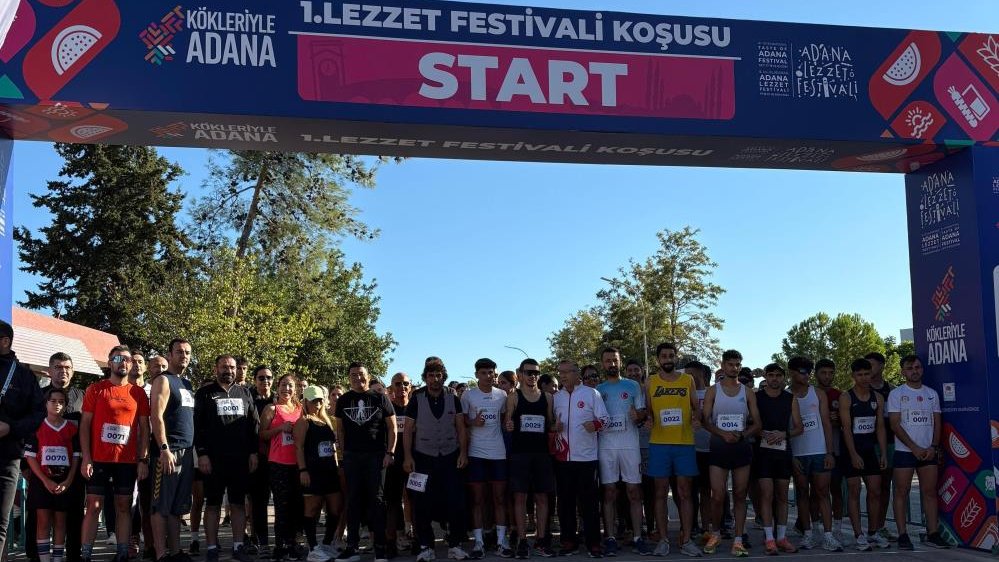 Adana’da Lezzet Festivali Koşusu yapıldı