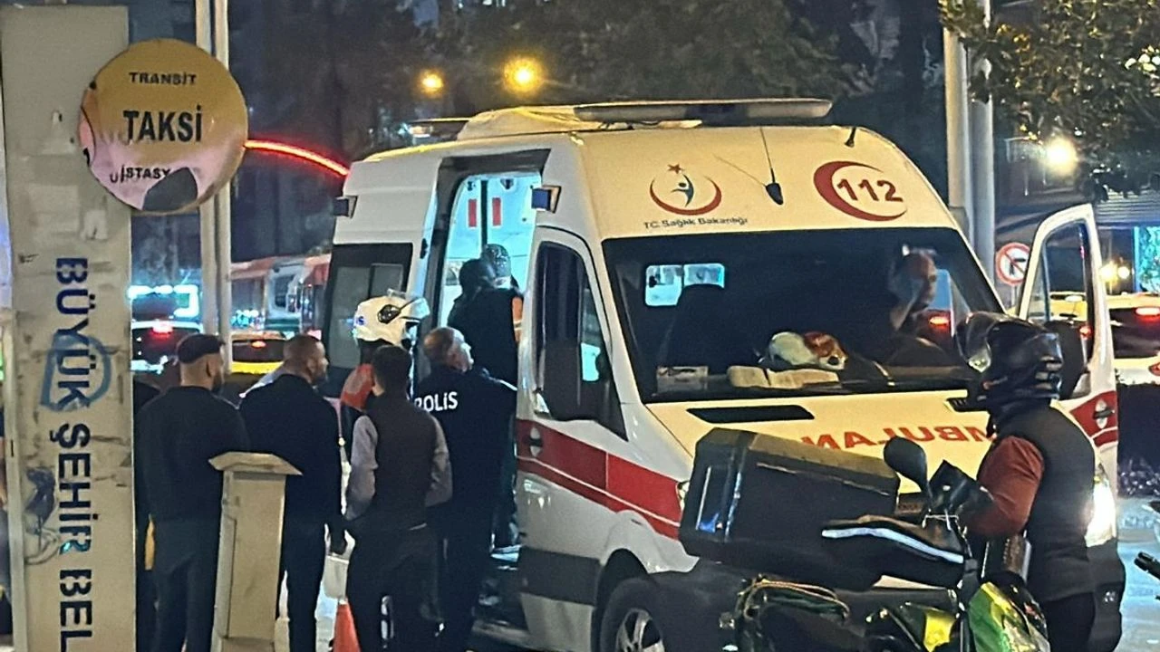 Adana'da taksiciler arasında silahlı  bıçaklı kavga çıktı