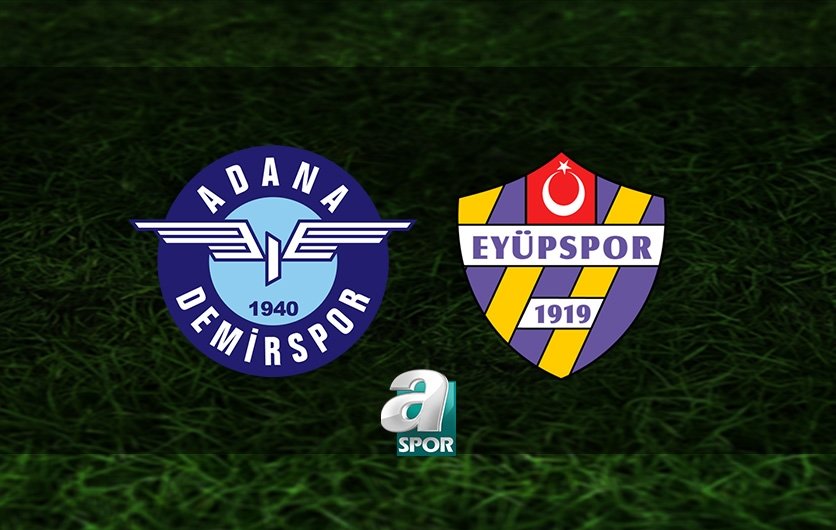 Adana Demirspor - Eyüpspor maçı ne zaman, saat kaçta, hangi kanalda? | Trendyol Süper Lig .