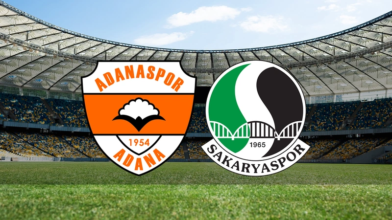 Adanaspor - Sakaryaspor maçı ne zaman? Saat kaçta ve hangi kanalda canlı yayınlanacak?