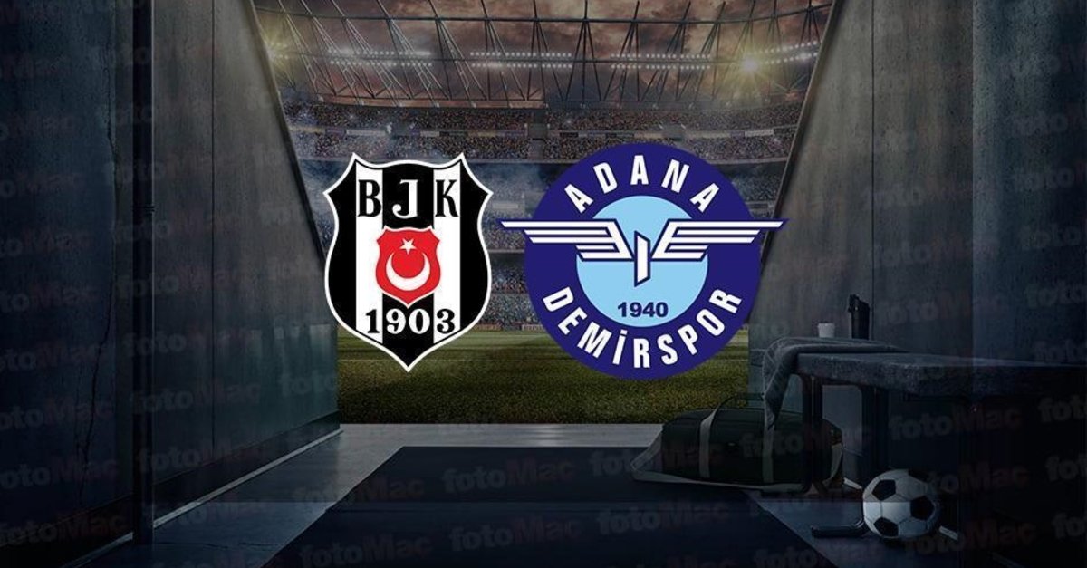 Beşiktaş'ın Adana Demirspor maçı kadrosu açıklandı