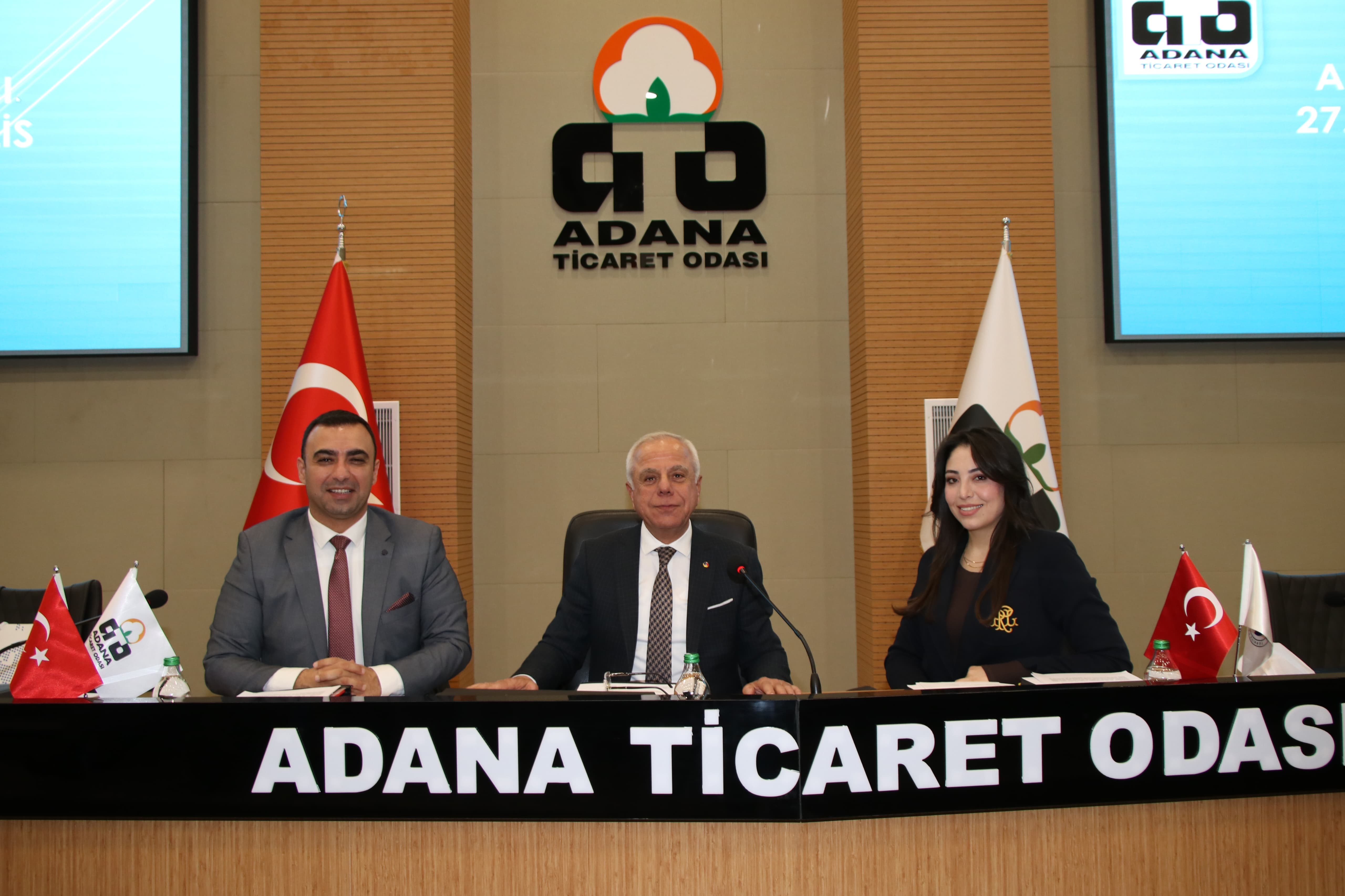 Adana Ticaret Odası Başkanı Bayram: "3 bin 100 yeni firma faaliyete geçti, bin 16 firma kapandı"