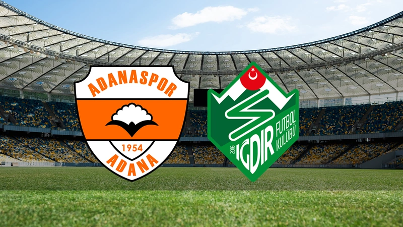 Adanaspor - Iğdır FK maçı ne zaman? Saat kaçta ve hangi kanalda canlı yayınlanacak? | Trendyol 1. Lig