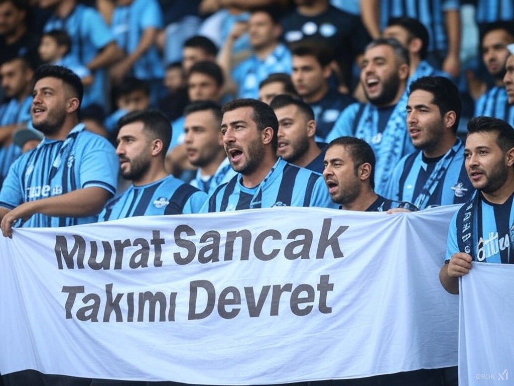 Rize'de Adana Demirspor yönetimine mesaj!