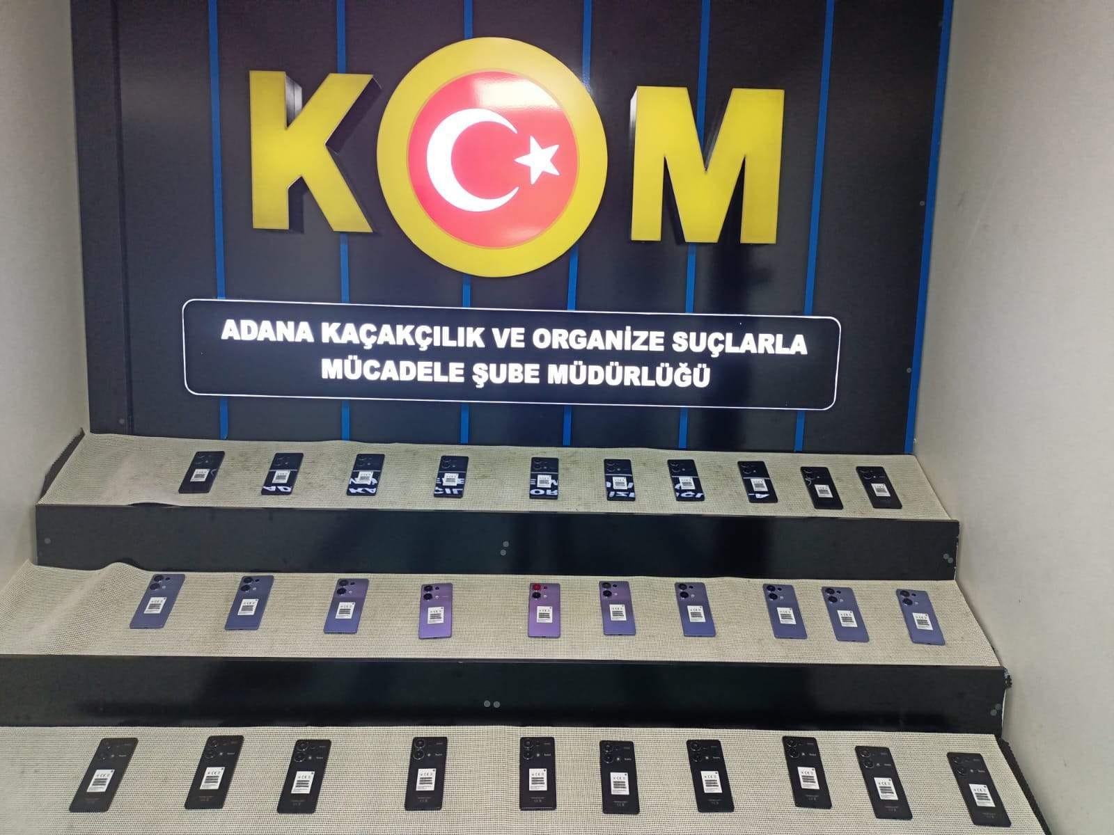 Adana’da 5 milyon gümrük kaçağı makaron ele geçirildi