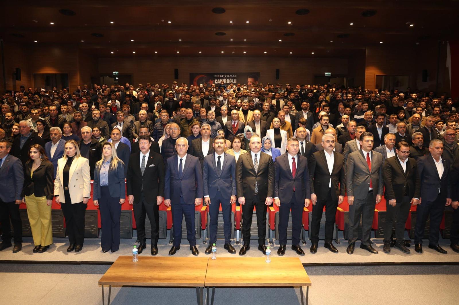 Adana Ülkü Ocakları; Ülkücü şehit Fırat Yılmaz Çakıroğlu için anma töreni düzenledi…