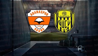 Adanaspor-MKE Ankaragücü maçı ne zaman? Saat kaçta ve hangi kanalda?