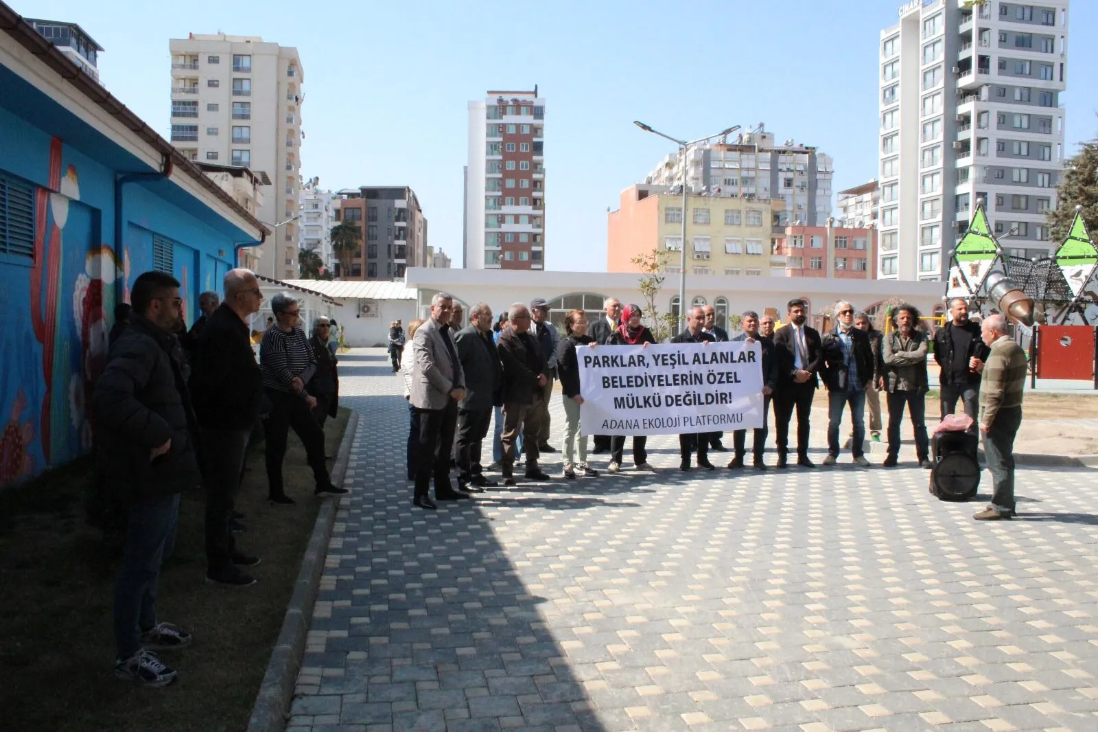 Adana Ekoloji Platformu'ndan sert tepki! ''Parklar ve Yeşil Alanlar Belediyelerin Özel Mülkü Değildir!''