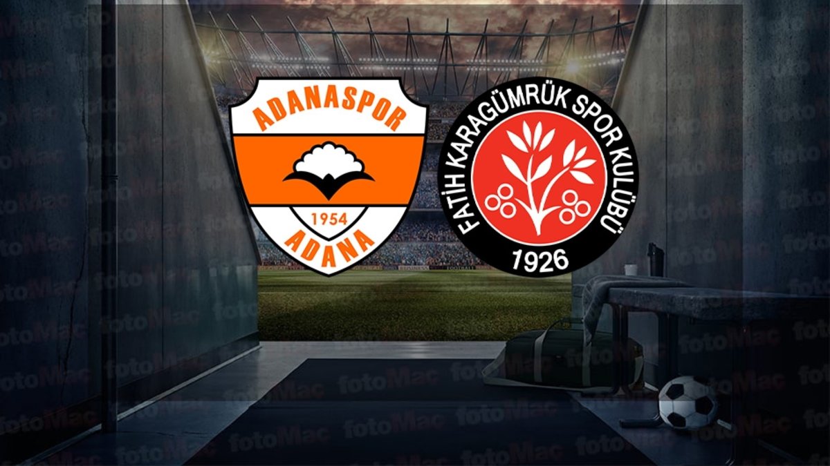 Adanaspor-Solwie Energy Fatih Karagümrük maçı ne zaman, saat kaçta ve hangi kanalda?