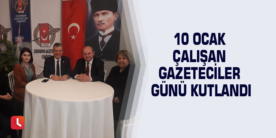 10 Ocak Çalışan Gazeteciler Günü kutlandı