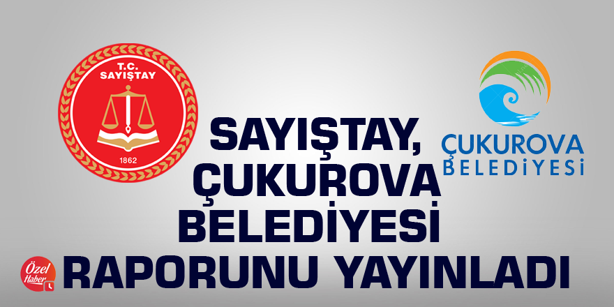 Sayıştay'a göre Çukurova Belediyesi'nin tüm ayrıntıları