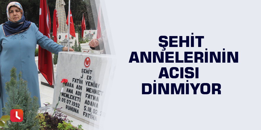 Şehit annelerinin acısı dinmiyor