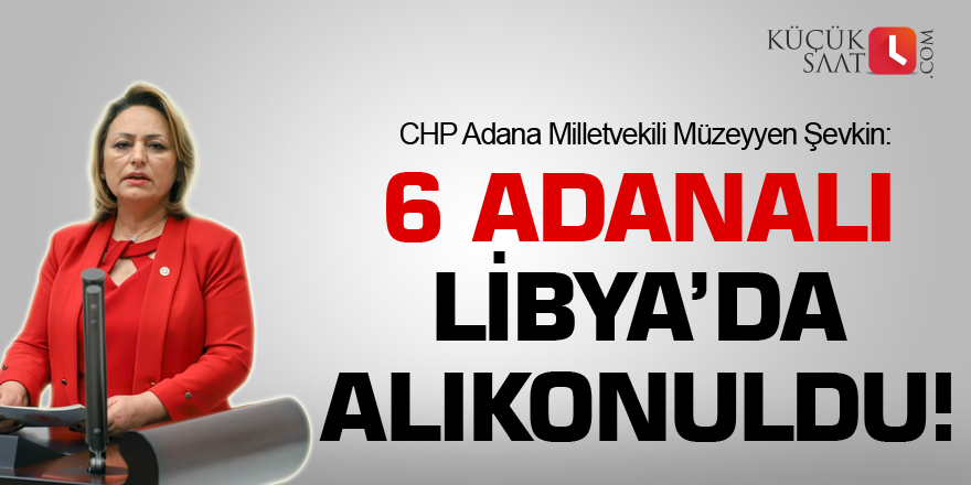 Şevkin: 6 Adanalı Hafter güçlerince alıkonuldu!