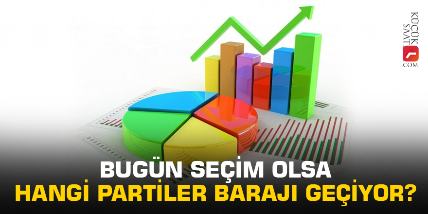 Bugün seçim olsa hangi partiler barajı geçiyor?