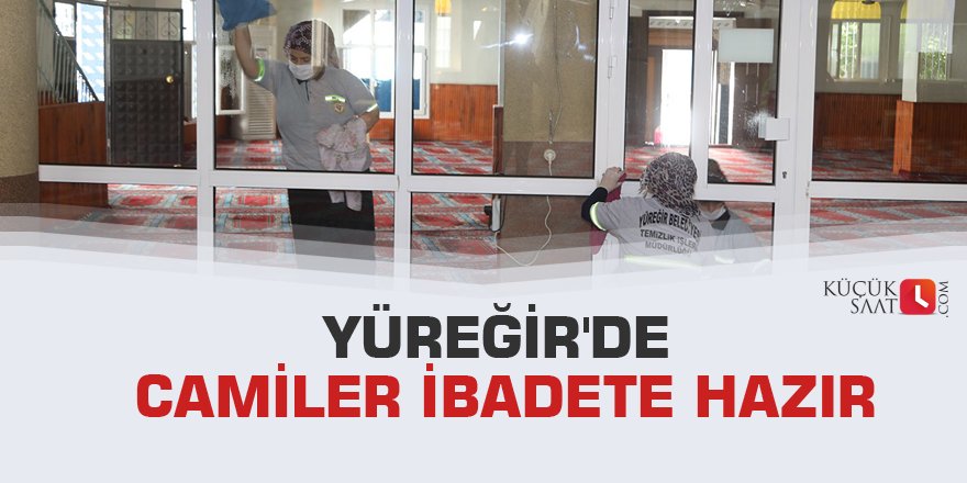 Yüreğir'de camiler ibadete hazır