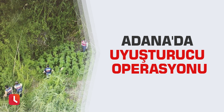 Adana'da uyuşturucu operasyonu