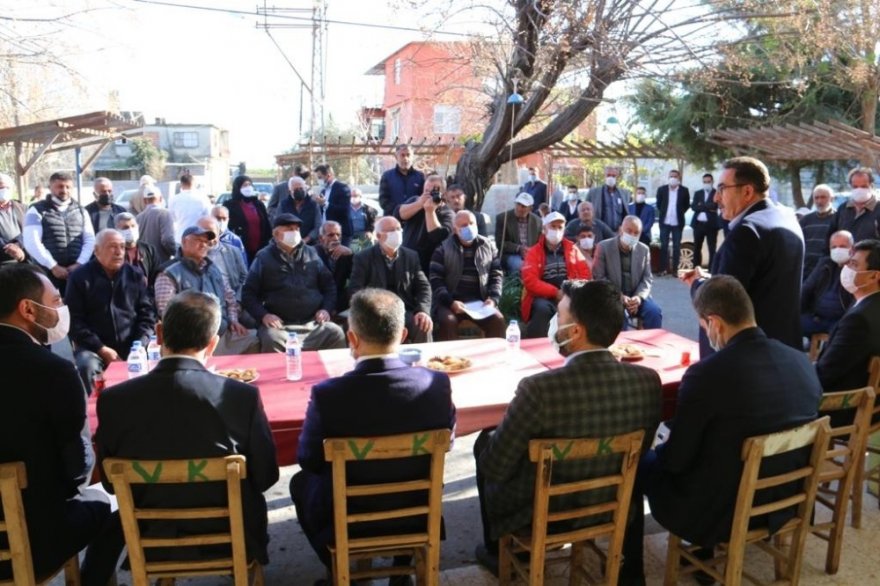 Tapu sorununun çözümü sonrasında AK Parti Milletvekilleri o mahallelerde