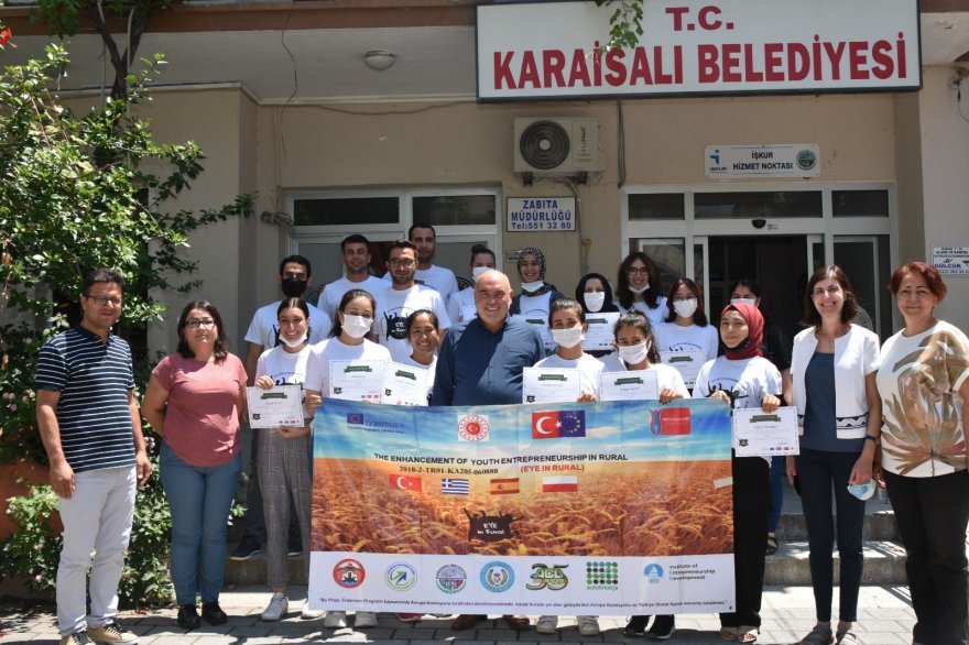 "Kırsaldaki Gençlerin Girişimciliği" projesi kapsamında pilot eğitim