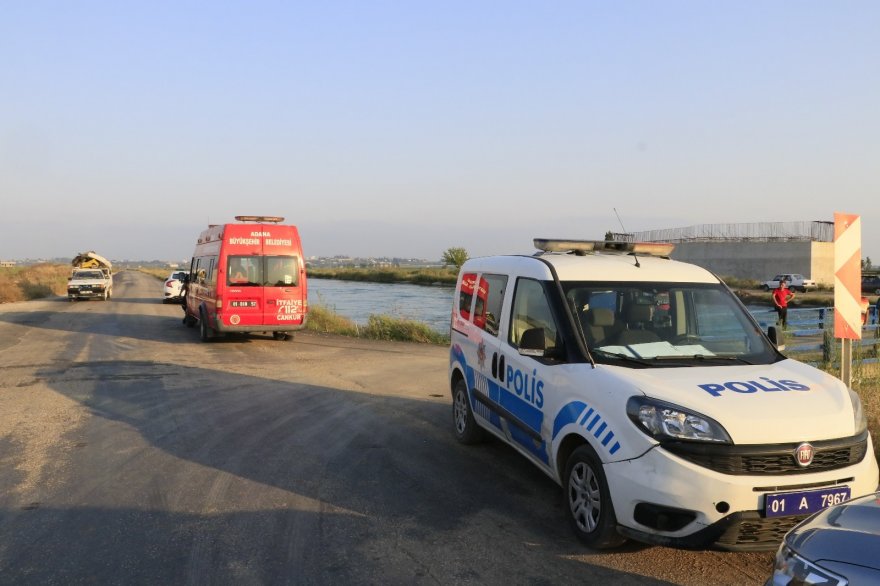 Adana’da sulama kanalına giren çocuk kayboldu