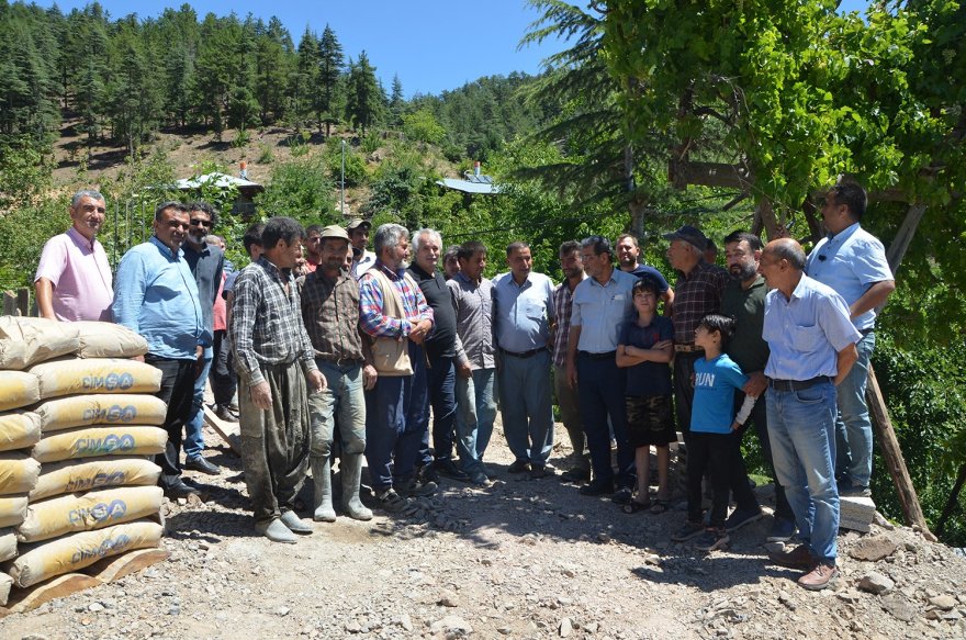 Başkan Özgan, kırsaldaki mahalle sakinleri ile buluştu