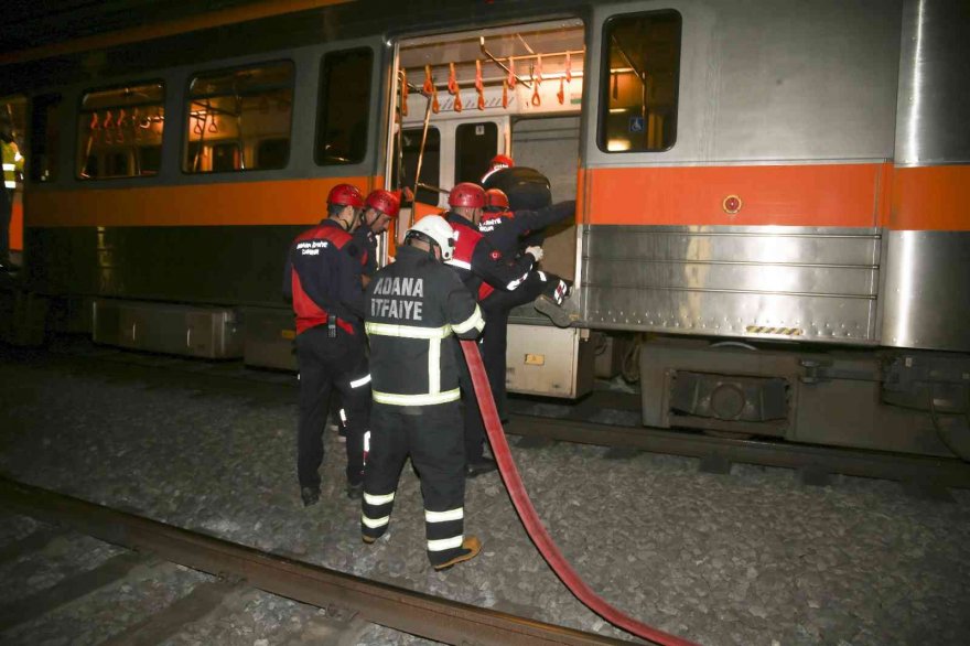 Metroda acil durum tatbikatı