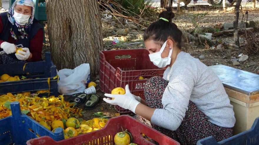 Şiddet haberlerinden etkilendi, kadınları üretime geçirdi