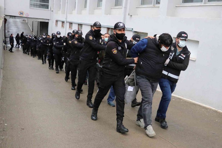 Komiserli, polisli, muhabirli suç örgütüne rekor hapis cezası istemi