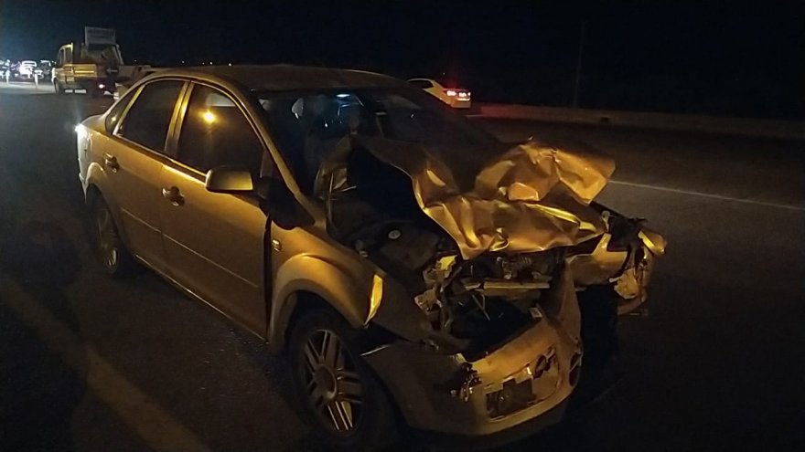 Kozan'da trafik kazası: 2’si çocuk 4 yaralı