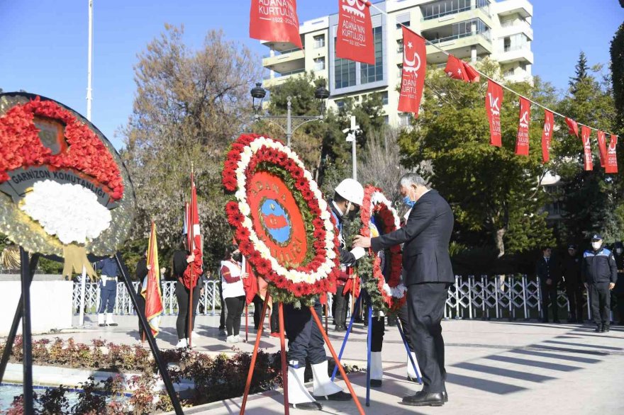 Atatürk’ün Adana’ya gelişinin 99. yıl dönümü törenle kutlandı