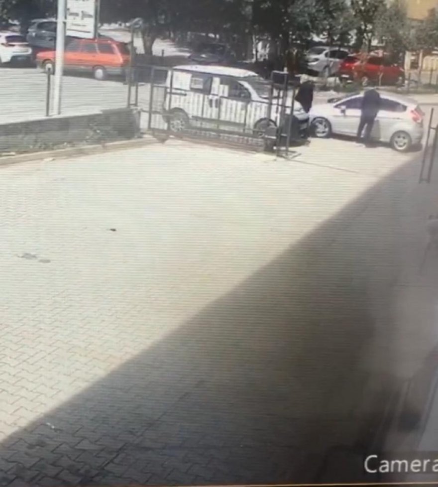 Polis memurunun, kayınbiraderi tarafından vurulması kameralarda