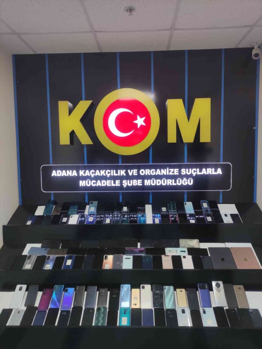 Adana’da kaçakçılık operasyonu