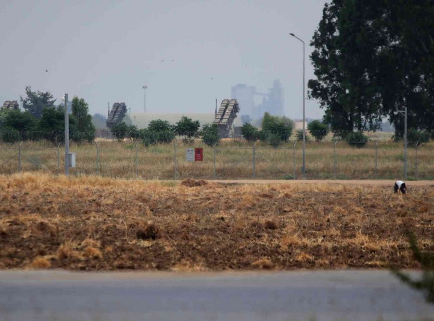 İncirlik’te konuşlu Patriotlar muhtemel tehditlere karşı hazır bekliyor