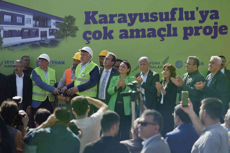 Karayusuflu Mahalle Merkezi ve Merkez Park’ın temeli atıldı