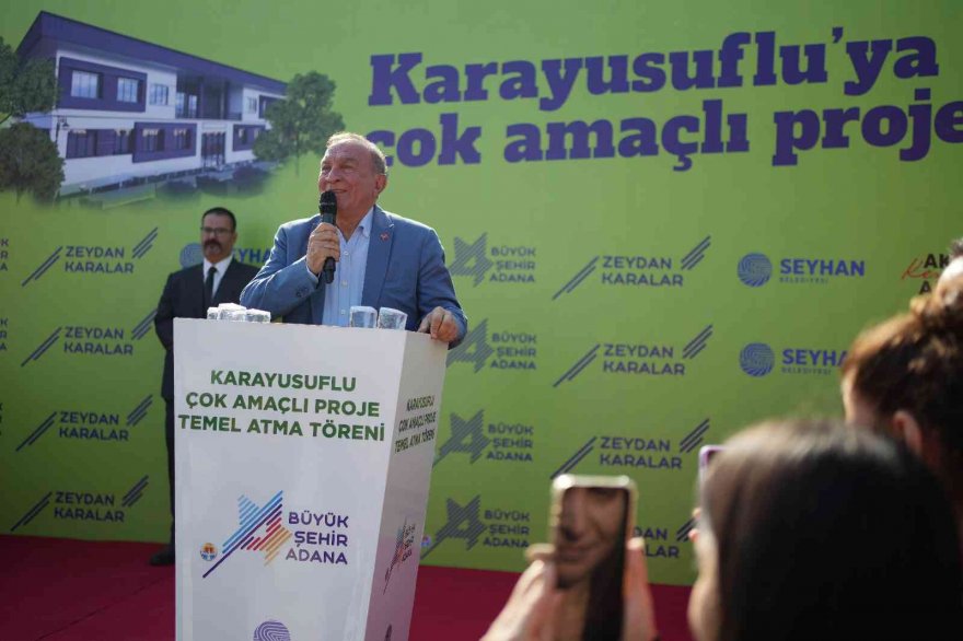 Karayusuflu Mahalle Merkezi ve Merkez Park’ın temeli atıldı