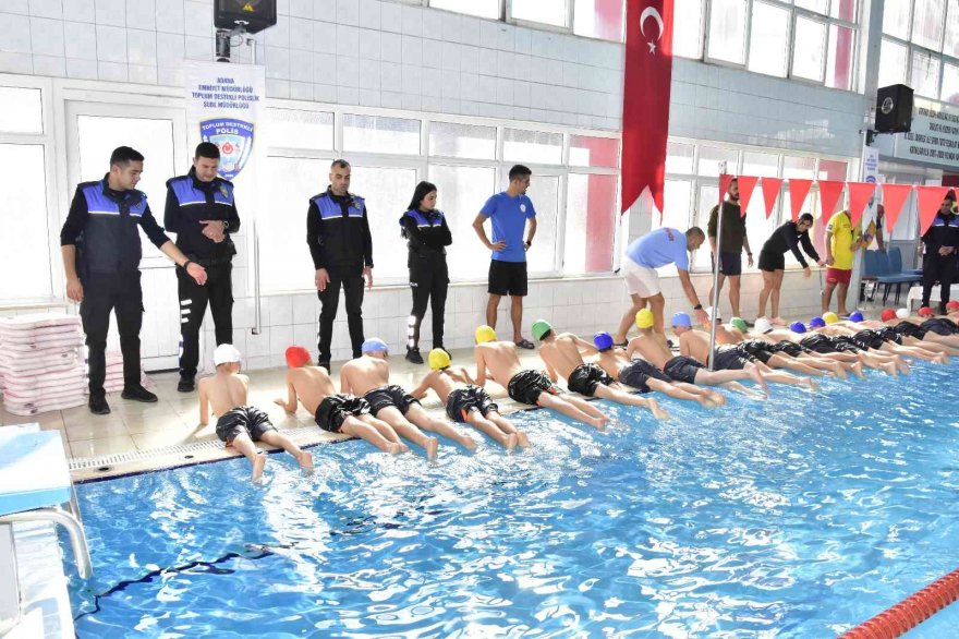 Adana’da 29 kişi boğulunca polis çocukları yüzme kursuna başlattı