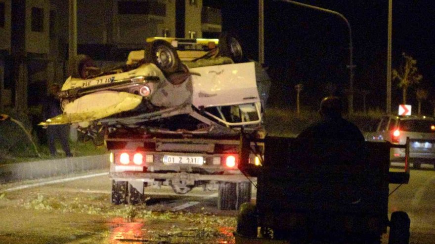 Adana’da feci kaza: 2 yaralı