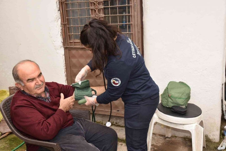 Ceyhan Belediyesinden evde bakım ve sağlık hizmeti