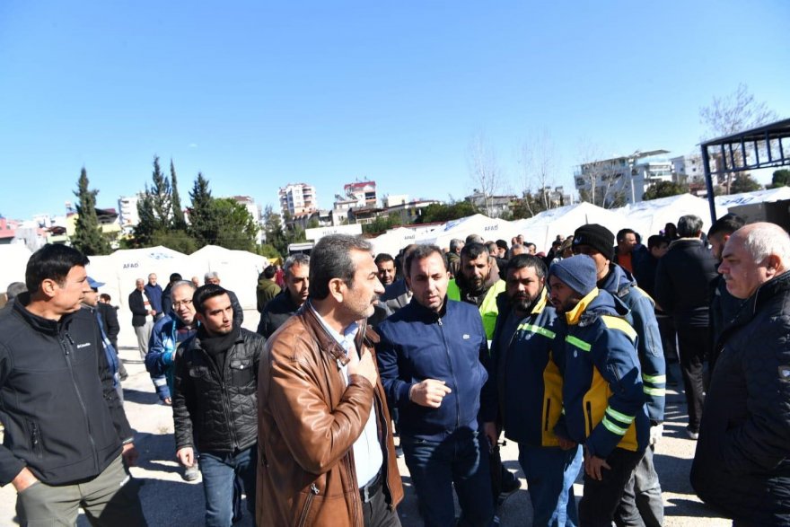 Çetin: "Felaketin üstesinden dayanışma ile geleceğiz"