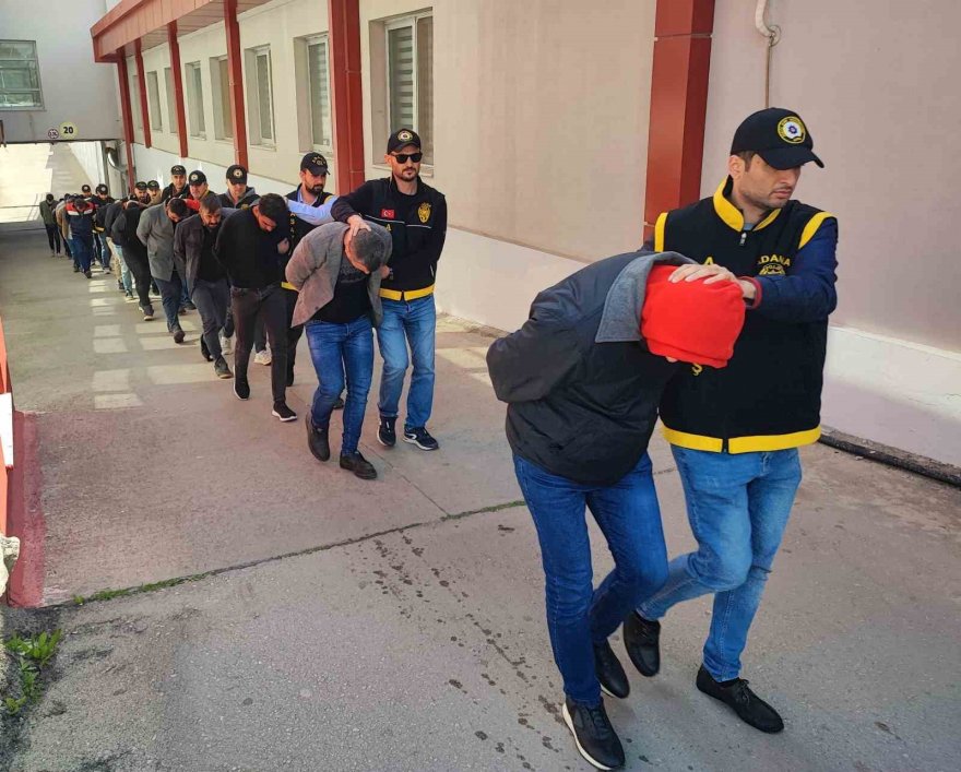 Adana merkezli 7 ilde sahte polislere operasyon: 22 kişi tutuklandı