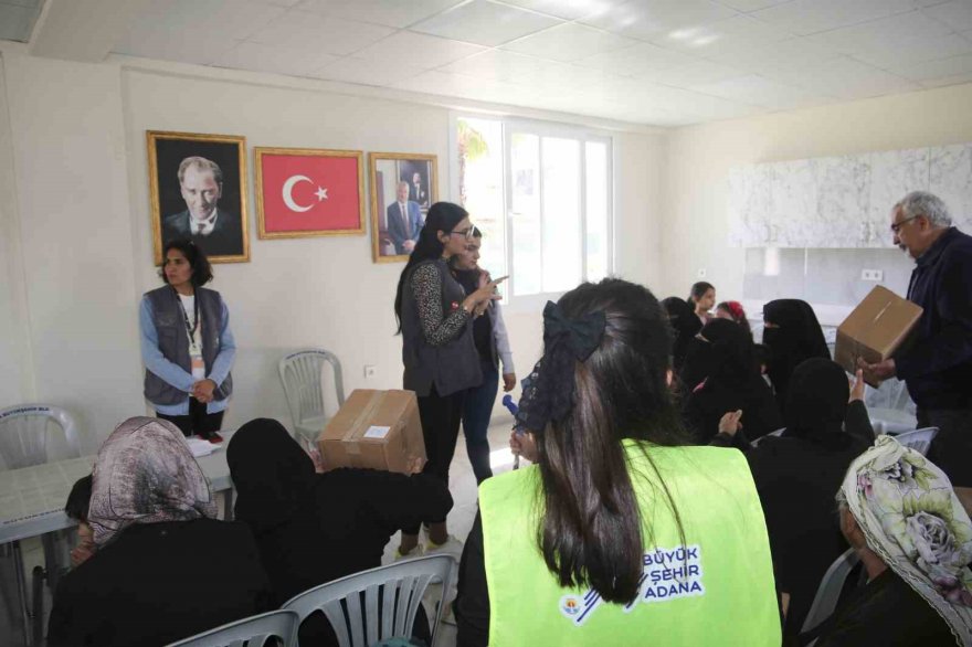 Adana’da göçmenlere yönelik psikodestek çalışması