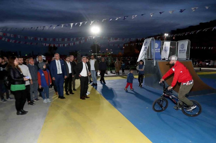 Veli Andaç Durak Gençlik ve Spor Parkı açıldı