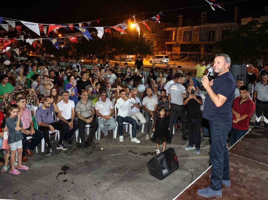 Başkan Kocaispir’e Doğankent halkından yoğun ilgi