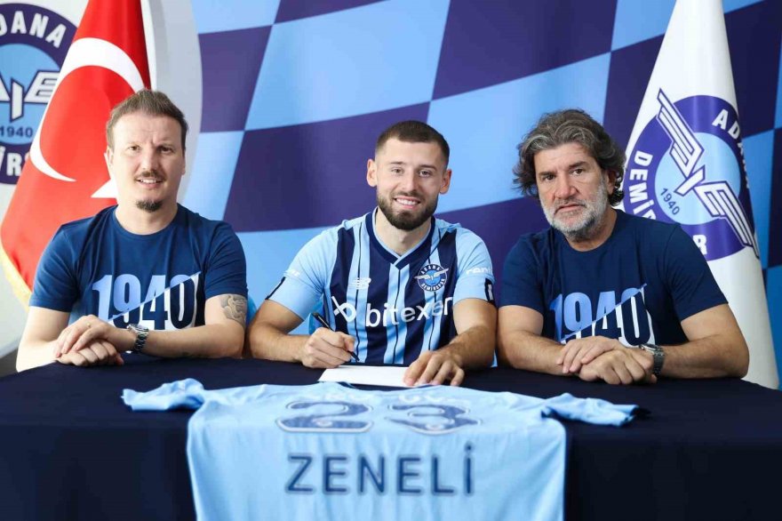 Adana Demirspor’dan sol kanada yeni transfer: Arber Zeneli