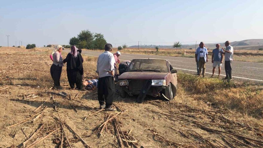 Adana’da otomobil takla attı: 3 yaralı