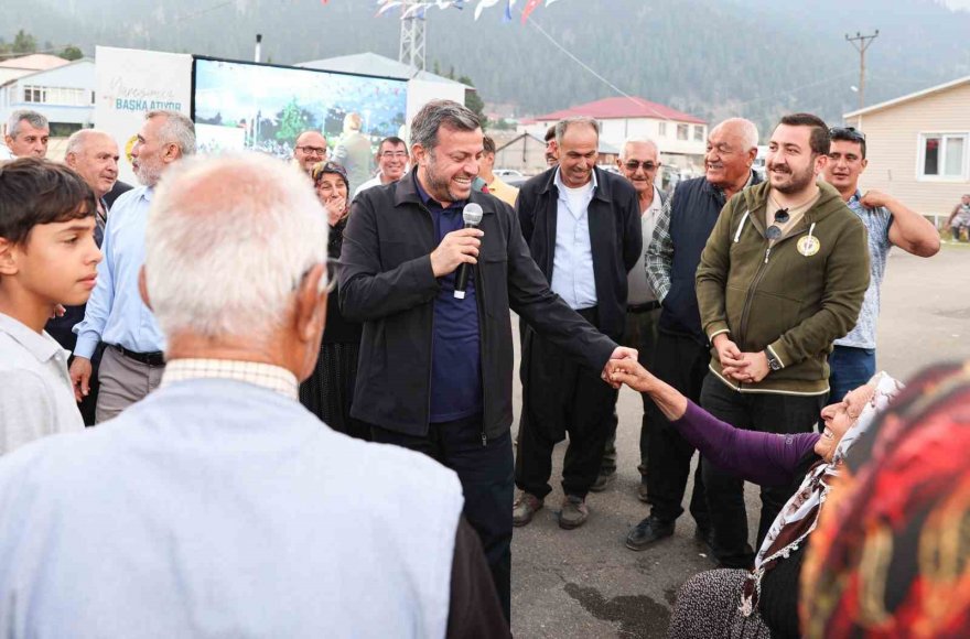 Göller Yaylasında çocuklar doyası eğlendi