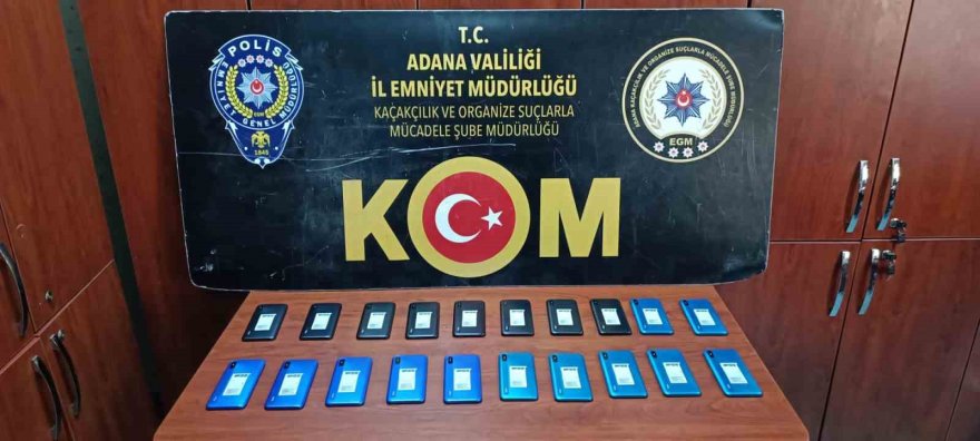 Adana'da 26 milyon 344 bin makaron ve doldurulmuş sigara ele geçirildi