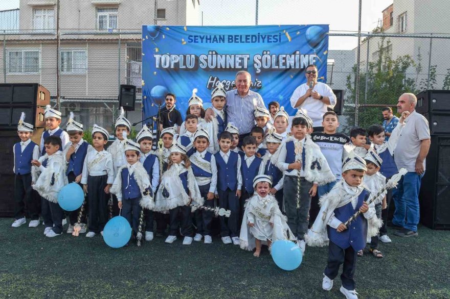 Seyhan’da toplu sünnet şöleni