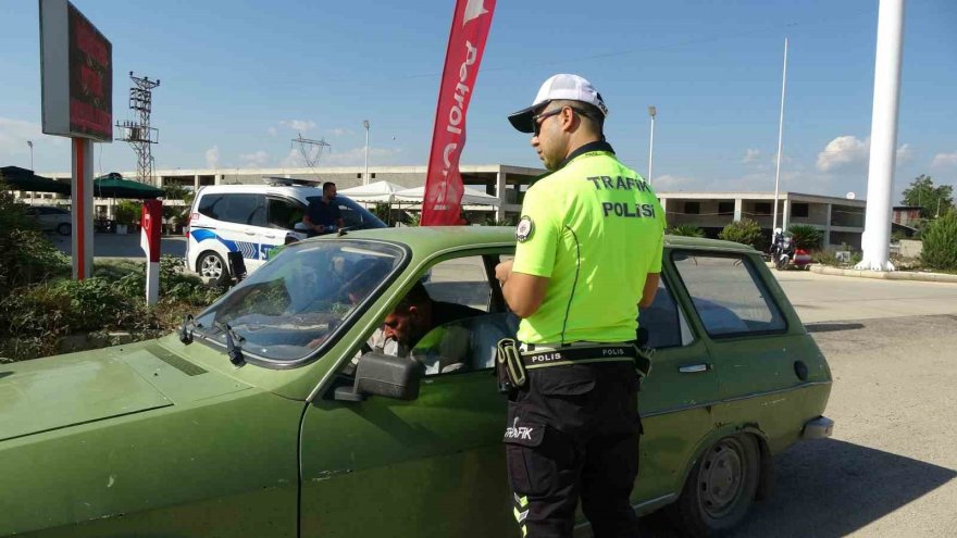 Trafikte sürücülerin kural ihlalleri dron destekli denetime takıldı