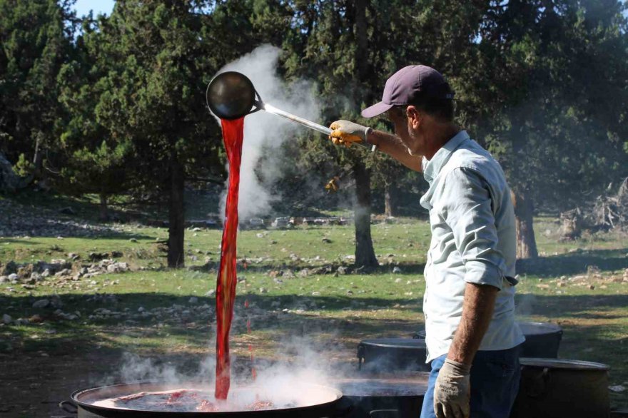 Toros Dağı zirvesinden Türkiye’ye yayılan şifa: Andız pekmezi