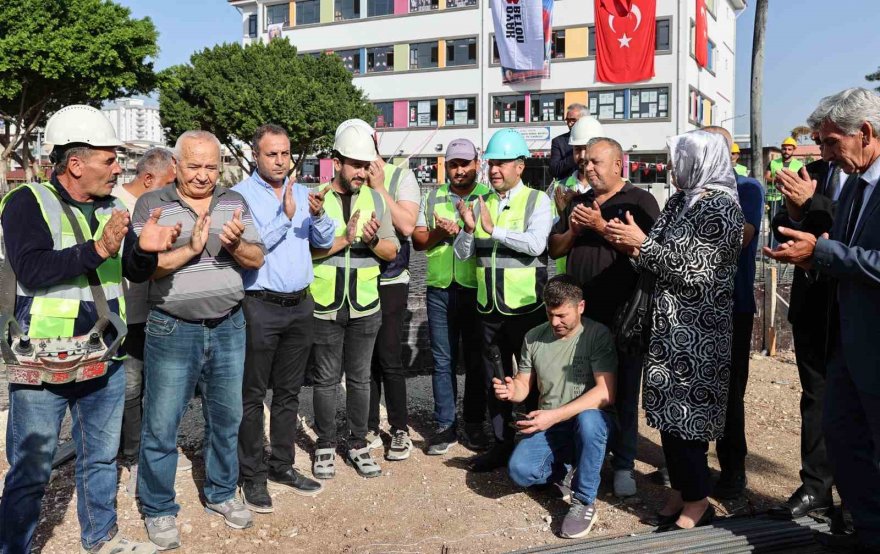 Yüreğir Belediyesi 3. kreş temelini attı